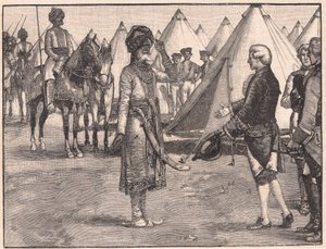 Il grande Mogol che entra nel campo inglese AD 1765 da Walter Paget